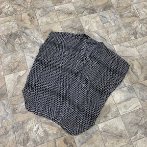 VINCE Silk Georgette Blouse